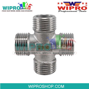 WIPRO WN7114 Cross Connector M1/4" x M1/4" x M1/4" x M1/4"