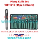 Betel Plong Kulit Punch Hole Set 15Pc (3-25mm) WP-1215 WIPRO