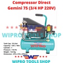 Kompresor Angin Listrik Air Compressor Direct Gemini 75 3/4HP WIPRO
