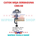 WIPRO Ragum / Vise Clamp / Penjepit / Catok Meja Serbaguna 50mm CMS-50