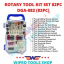 WIPRO Rotary Tool Kit Set 82PCS DGA-082