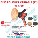 WIPRO Mesin Poles Mobil / Polisher Rotary / Disc Polisher 7" W 7750
