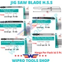 WIPRO Mata Gergaji Jigsaw / Jig Saw Blade (Model TUSUK)