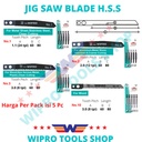 WIPRO Mata Gergaji Jigsaw / Jig Saw Blade (Model LUBANG)