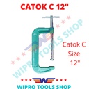 WIPRO Clamp / Klem / Catok C / Catok G Heavy Duty 12"