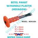 WIPRO Tatah Beton / Betel Pahat W/ Handle Plastic (HEXAGON)