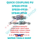 Coupler / Quick Coupling / Sambungan Kompresor Angin SPB+PP