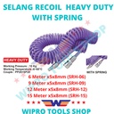 Selang Kompresor / Angin / Recoil Hose Spiral HEAVY DUTY W/Spring