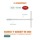 SOKET SLIDING T HANDLE 19 MM (S40H119)