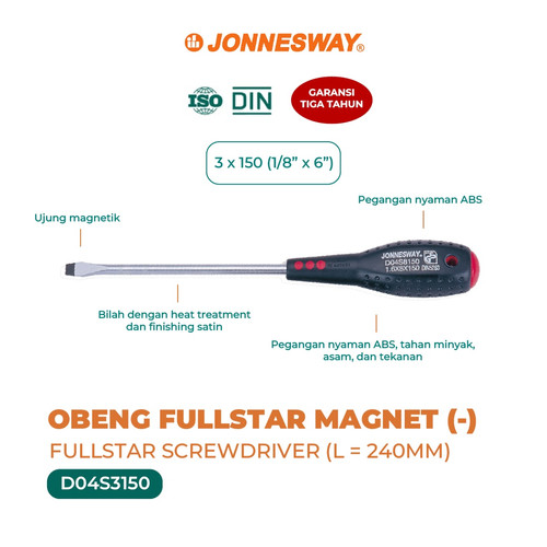 OBENG BINTANG LENGKAP (D04S3150)