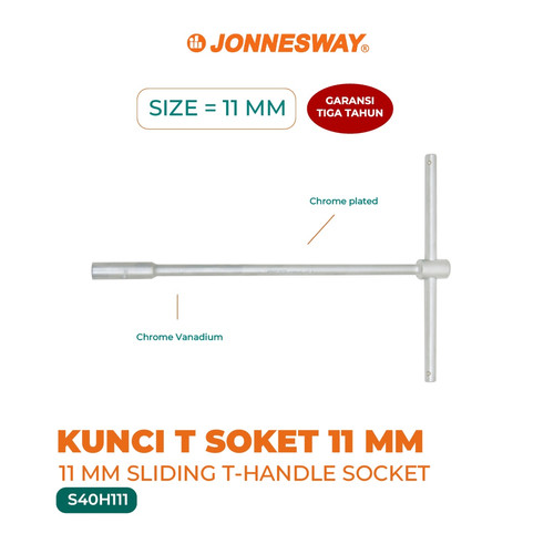 SOKET SLIDING T HANDLE (11 MM)