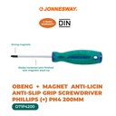 SCREWDRIVER GRIP ANTI SLIP-PHILLIPS (+) (UKURAN : PH4) (D71P4200)