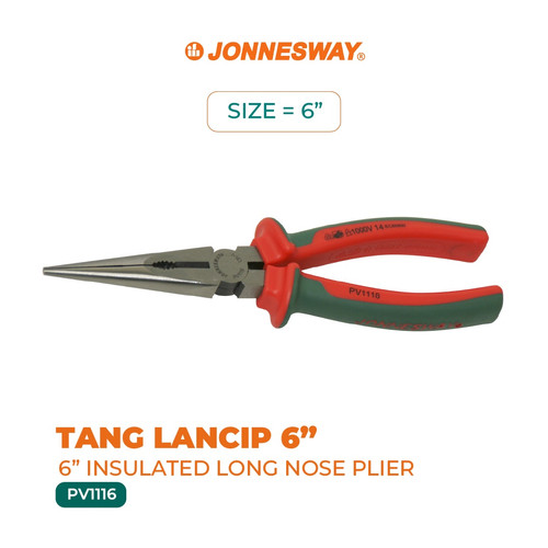 6" PLIER HIDUNG PANJANG TERINSULASI (PV1116)