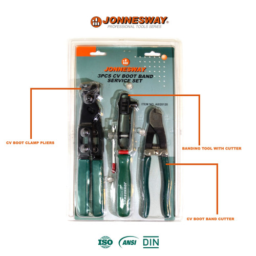 3 PCS CV BOOT BAND SERVICE SET ( AI020120 )