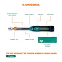 Jonnesway Dr. Micrometer Torque Wrench (Right Hand) 1/4" - T21025N