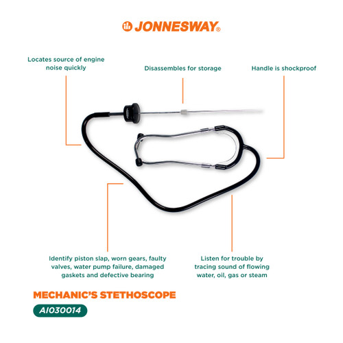 Jonnesway Stetoskop Mekanik - AI030014