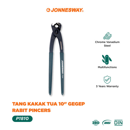 Jonnesway Tang Kakak Tua 10" Gegep Rabit Pincers - P1810
