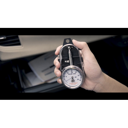 Jonnesway Handy Tire Gauge Alat Ukur Tekanan Angin Ban - AG010042