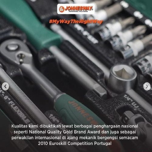 Jonnesway Obeng Ketok Impact Driver W/ 36Mm 13 Bits 1/2" - AG010138