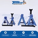 Dongkrak Mobil / Jack Stand 3 / 6 Ton Tenka