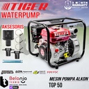 Mesin Pompa Air Irigasi Tiger TGP 50 Water Pump Pompa Alkon 2 Inch TGP50 Bensin