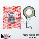 Worm Gear MS-382 New West Gigi Pompa Oli Stihl Mesin Chainsaw MS 382