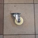 Roda Nilon 3" Medium Duty 3 inch Hidup Roda Nilon Troli Putih Etalase