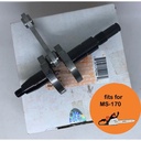 Crankshaft MS-180 Stihl Crankshaft Kruk As Mesin Chainsaw Poros Engkol