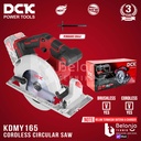 Mesin Potong Kayu Baterai DCK KDMY165Z Circular Saw Cordless 6 Inch Sirkel Kayu KDMY 165 Z KDMY165 6" 6 In Unit Only