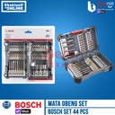 Mata Obeng Set 44 Pcs Bosch Extra Hard Screwdriver Mixed Set Pick & Click 44Pcs