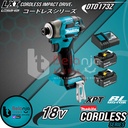 Mesin Bor Obeng Baterai Makita DTD173 Z Cordless Impact Driver DTD173Z DTD 173 18V Set 5AH