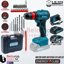 Mesin Bor Baterai 10MM Energy Cube ED-BD10 Cordless Brushless Driver Drill 10 MM 21 V LXT