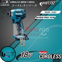 Mesin Bor Obeng Baterai Makita DTD173 Z Cordless Impact Driver DTD173Z  DTD 173 18V Unit Only