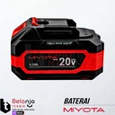 Baterai Pack Miyota 20V 4 AH Battery Cordless LXT 20 Volt 4AH Baterai Powertools