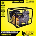 Mesin Pompa Air Irigasi Firman FGP30T Trush Pump Mesin Alkon Sedot Lumpur 3 Inch Bensin FGP 30 T