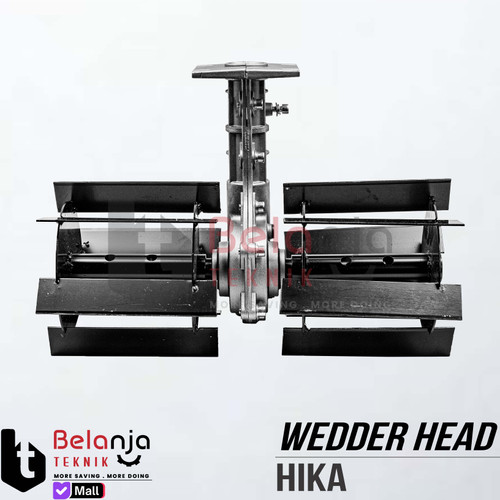 Mini Tiller Weeding Head Hika WH-002 Alat penggembur Tanah As Kotak 26X4T