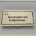 Outside Micrometer Tricle Brand 0-25 mm 0,01 Mikrometer Sekrup Skrup