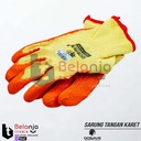 Sarung Tangan Kerja Kaca Karet Ecolatex Gosave Working Glove Orange