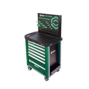 Tool Kit Set 147 Pcs Sata 7 Drawer Tool Trolley Storage ToolKit 09928SB-GR