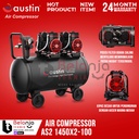Mesin Kompresor Udara Tanpa Oli Austin AS2 1450X2-100 Air Compressor Oilless 100 L
