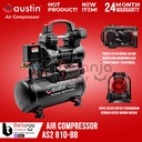 Mesin Kompresor Udara Tanpa Oli Austin AS2 810-B8 Air Compressor Oilless 8 L
