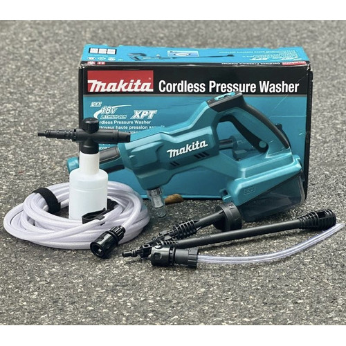 Mesin Cuci Motor Mobil Portable Baterai Makita DHW180 Z01 DHW180Z01 Jet Cleaner Pressure Washer  Cordless 18V DHW 180 Unit Only