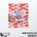 Worm Gear MS-382 New West Gigi Pompa Oli Stihl Mesin Chainsaw MS 382