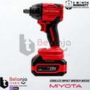 Mesin Pembuka Baut Baterai 1/2 Inch 20 Volt Miyota W8350 Impact Wrench Cordless Brushless 20V LXT 1/2"
