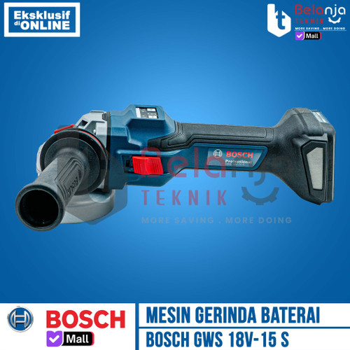 Mesin Gerinda Baterai GWS 18V-15 S Angle Grinder Cordless 18 Volt