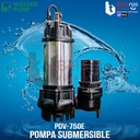 Mesin Pompa Celup Air Kotor Wasser PDV-750 E Submersible Pump Pompa Celup PDV750E