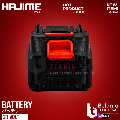 Baterai Pack Hajime 21V 4 AH Battery Cordless LXT 21 Volt 4AH 10 Cell
