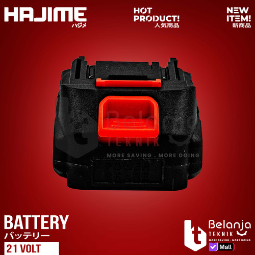 Baterai Pack Hajime 21V 1.5 AH Battery Cordless LXT 21 Volt 1.5AH 5 Cell