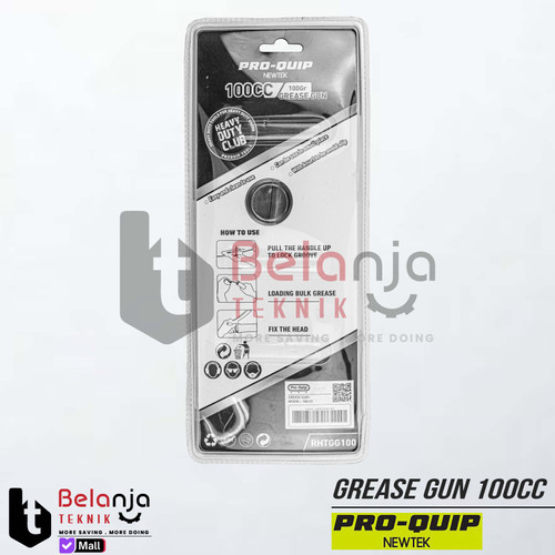 Pompa Stempet 100cc Proquip Pompa Oli Gemuk Grease Gun Pompa Gemuk