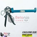 Caulking Gun Heavy Duty Pro Quip Tembakan Lem Silikon Silicone Sealant